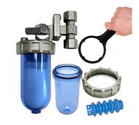 MEGACLIMA Dosatore Polifosfati per Caldaia Filtro Anticalcare con By Pass