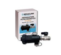 Megaclima Filtro Defangatore Magnetico 3/4" con Valvola Universale per Caldaie a Condensazione ESMAGT02PR