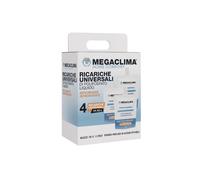 Megaclima Ricarica di Polifosfato Liquido per Pompa Dosaggio Confezione da 4 Ricariche Universali - by Euroacque