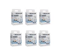 Megaclima Ricariche di Polifosfato Liquido per Pompa Dosaggio 6 Confezioni da 4 Ricariche Universali - by Euroacque