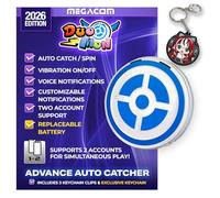 MEGACOM Dual Catchmon Go Plus Auto Catch Accessory Always On - Bluetooth wireless per telefoni Android e iPhone - Catcher Pokemon automatico