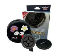 MEGACOM DuoMon 3 Versione Pro-Caricamento senza fili, Rotazione Automatica/Cattura Automatica/Dispositivo Bluetooth per Account Doppi per Poké Go, Portata di 20m, Compatibile con iOS 14+/Android 8+