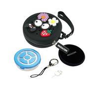 megacom DuoMon3 PRO 2025ver. - Riconnessione automatica 1P/2P dual account Pocket Auto Catcher, IPX7 impermeabile, Type-C e pad di ricarica wireless ricaricabile, con luci, vibrazioni e suono