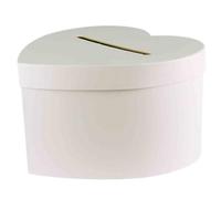 MegaCrea DIY Urna in cartone cuore per montepremi regalo 24,5 cm