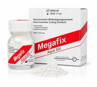 MEGADENTA Megafix Aqua Set Cemento Vetroionomerico Dentale 20g + Acqua