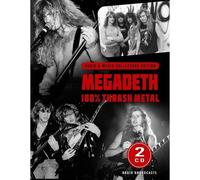 Megadeth 100% Trash Metallo Audio & Media Collectors Edition Doppio CD Nuovo &