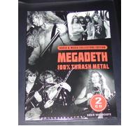 Megadeth 100% Trash Metallo Audio & Media Collectors Edition Doppio CD Nuovo &