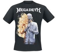 Megadeth Album 17 Cover Uomo T-Shirt Nero 100% Cotone Regular