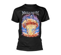 Megadeth Bomb Splatter autorizzato Uomo maglietta