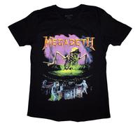 Megadeth 'Contaminated' (Nero) T-Shirt - NUOVO E UFFICIALE
