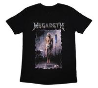 Megadeth 'Countdown' (Nero) T-Shirt - NUOVO E UFFICIALE