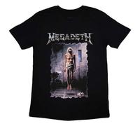 Megadeth Countdown To Extinction Tracks T Shirt Size L