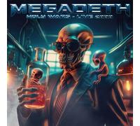 MEGADETH - HOLY WARS - LIVE 2000 RED W/ BLACK SPLATTER VINYL - Vinyl - K72z