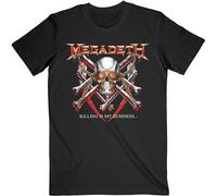 Megadeth 'Killing Is My Business' (Nero) T-Shirt - NUOVO E UFFICIALE