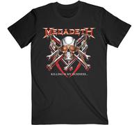 Megadeth 'Killing Is My Business' (Nero) T-Shirt - NUOVO E UFFICIALE