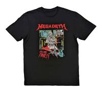 Megadeth Killing Time autorizzato Uomo maglietta