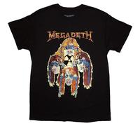 Megadeth Nuclear Glowheads autorizzato Uomo maglietta