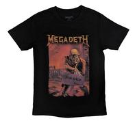Megadeth 'Peace Sells Album Cover' (Nero) T-Shirt - NUOVO E UFFICIALE