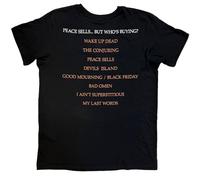 Megadeth Peace Sells Album T Shirt Size M
