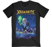 Megadeth 'Rust In Peace 30th Anniversary' (Nero) T-Shirt - NUOVO E UFFICIALE