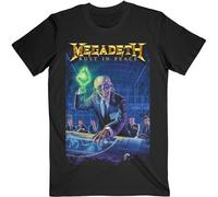 Abbigliamento Megadeth: Rock Off - Rust In Peace 30Th Anniversary Back Print (T-