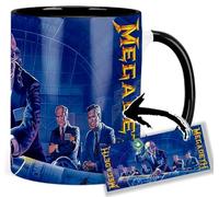 Megadeth Rust In Peace Tazza Interna e Maniglia Nera Ceramica Mug