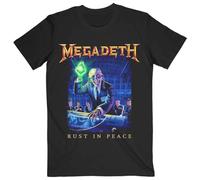 Megadeth Rust In Peace Track List T Shirt Size M