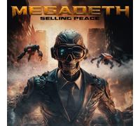 MEGADETH - SELLING PEACE RED W/ BLACK SPLATTER VINYL - Vinyl Record - K72z