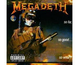 Megadeth So Far, So Good...so What? (CD) Remastered Album