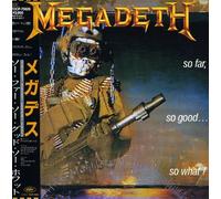 Megadeth - So Far So - Jap Card