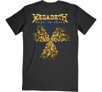 Megadeth Maglietta Rust In Peace 30th Anniversary Unisex Black L
