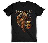 Megadeth T Shirt The Sick The Dying And The Dead Circle Album Art Unisex Size L