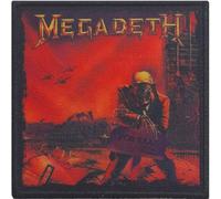 Megadeth - Toppa termoadesiva PEACE SELLS, rosso/nero, taglia unica