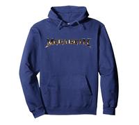Megadeth - TSTDATD-Logo Felpa con Cappuccio, Unisex per Adulti, Navy, S