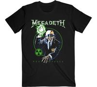 Megadeth 'Vic Target Rust In Peace Anniversary' (Nero) T-Shirt - UFFICIALE