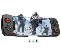 Megadream Controller di gioco mobile Gamepad per iPhone iOS Android PC: funziona con iPhone 15/14/13/12/11/X, iPad, Samsung Galaxy, TCL, tablet, Call of Duty, Diablo Immortal - Gioco diretto (nero)