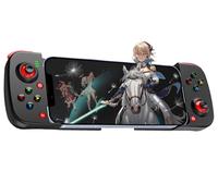 Megadream Controller di gioco mobile Gamepad per iPhone iOS Android PC: funziona con iPhone 15/14/13/12/11/X, iPad, Samsung Galaxy, TCL, tablet, Call of Duty, Diablo Immortal - Gioco diretto (nero)
