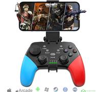 Megadream Controller di gioco mobile wireless Gamepad per iPhone/Android/iPad/PC/Switch/PS4/PC Joystick con supporto per telefono, gioco cloud supportato, streaming su PS5/Xbox, Turbo, COD