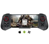 Megadream Controller di gioco wireless per iPhone, MFi Mobile Bluetooth Gamepad Joystick per iOS/Android, compatibile con iPhone 13/12 Pro Max, Samsung Galaxy, Xiaomi, OPPO, Direct Play (Blcak)