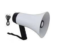 Megafono, 1500mAh 30W Altoparlante Megafono Cambia Voce per Adulti Altoparlante Megafono Registrazione 300S Distanza di Trasmissione 500M Megafono Portatile per Sport all'Aria