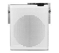 Megafono Altoparlante Mini Megafono Amplificatore Vocale Cablato Portatile U Disk TF LED Didattica Guida Turistica Promozione Mic Booster Altoparlante (Color : White, Size : 1) Little Surprise