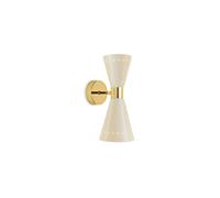 Megafono Applique 2 Oro/Avorio