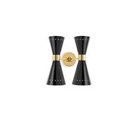 Megafono Applique 4 Oro/ Nero/Avorio