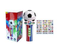 Megafono Cheerleading - Altoparlante a Forma di Microfono da Calcio,Megafono Portatile con Adesivi | con altoparlanti e adesivi inclusi - Per eventi sportivi di calcio, partite, raduno di, f