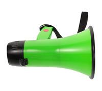 Megafono Portatile 25w con Registrazione 240 S per Parate e Eventi | ABS Verde, Tracolla per Mano, Audio Chiaro, per Organizzatori e Cheerleader All'aperto