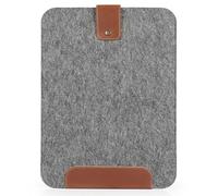 MegaGear Borsa in ecopelle e pile per laptop Pro e Air, 16 pollici, 15 pollici, 14 pollici, 13 pollici e 13,3 pollici, custodia per iPad Pro 12,9 pollici (4a e 3a generazione) Tablet