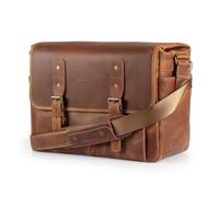 MegaGear MG2074, Borsa Messenger Unisex, Marrone, L