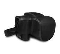 MegaGear Custodia in Ecopelle compatibilie con Leica V-Lux 5, Panasonic Lumix DC