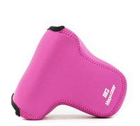 MegaGear Custodia in Neoprene compatibilie con Canon EOS M6 (18-150 mm) - Rosa