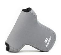 MegaGear Custodia in Neoprene compatibilie con Fujifilm X-T30, X-T20 (16-50mm / 18-55mm Lenses), X-T10 - Grigio